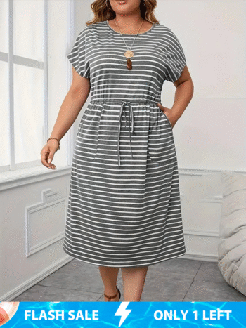Floral Print Tie Knot Shirred Dress