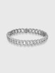 925 Sterling Silver Cuban Chain Bracelet